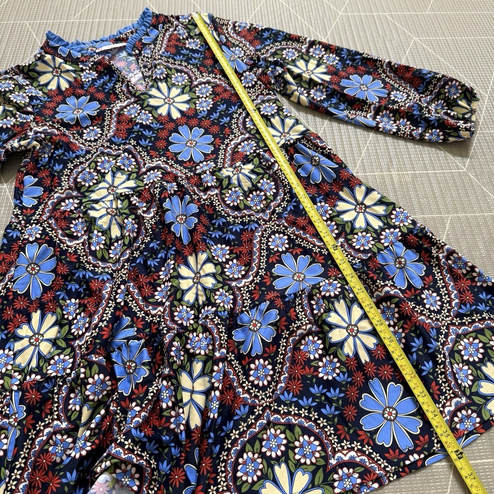 Jude Connally Dolly Dress XL Felicity Floral Tiered A-line - Picture 7 of 7